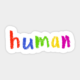 human Sticker